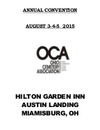 Annual Convention 2015 Cover