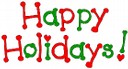 happy holidays
